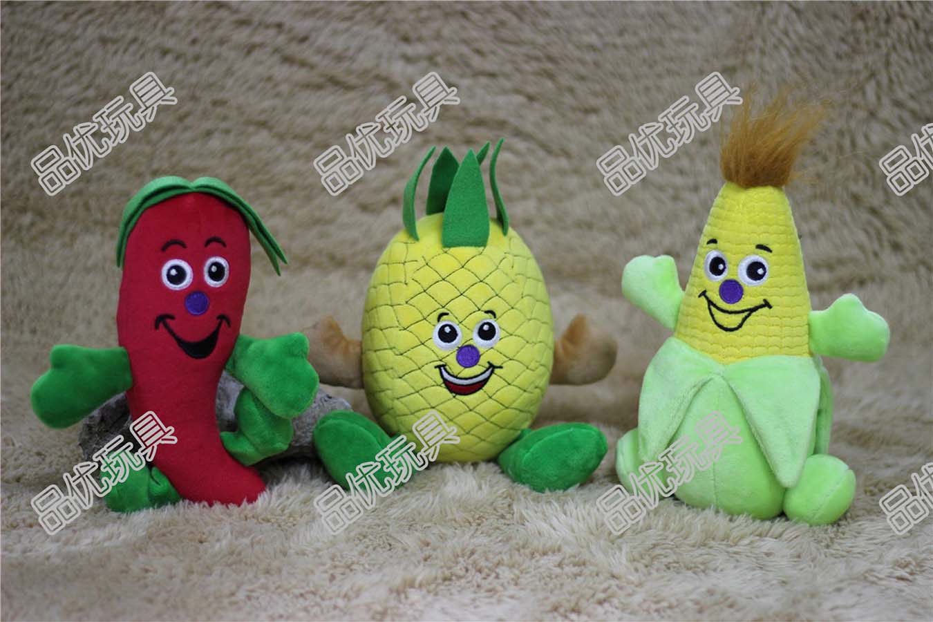 卡通蔬果(辣椒 菠蘿 玉米) 卡通蔬果(辣椒 菠蘿 玉米)